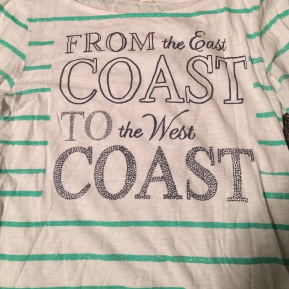 Old Navy 3/4 tee