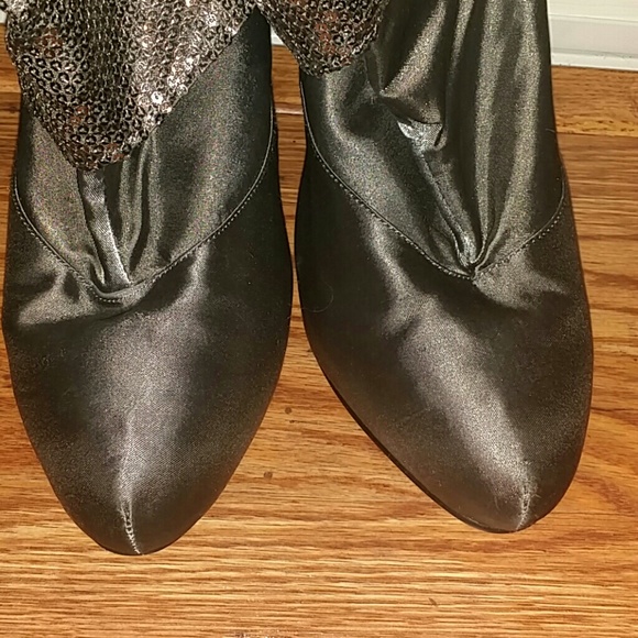 Sequin boots