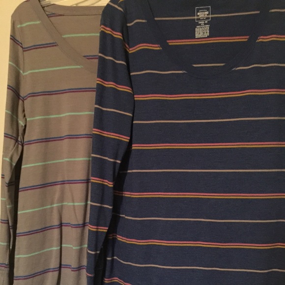 Striped Long Sleeved Shirts