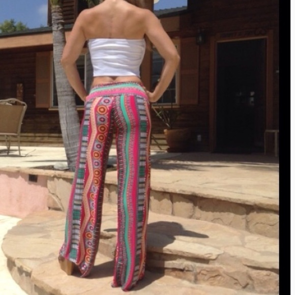 Ultimate Pink Palazzo Pants - Picture 5 of 6