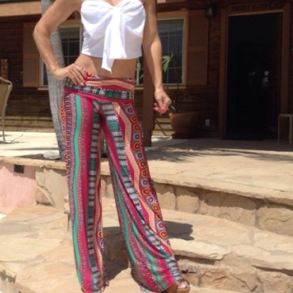 Ultimate Pink Palazzo Pants - Picture 6 of 6