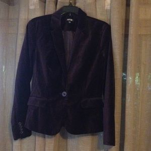 New with tags. Blackberry colored blazer/jacket.