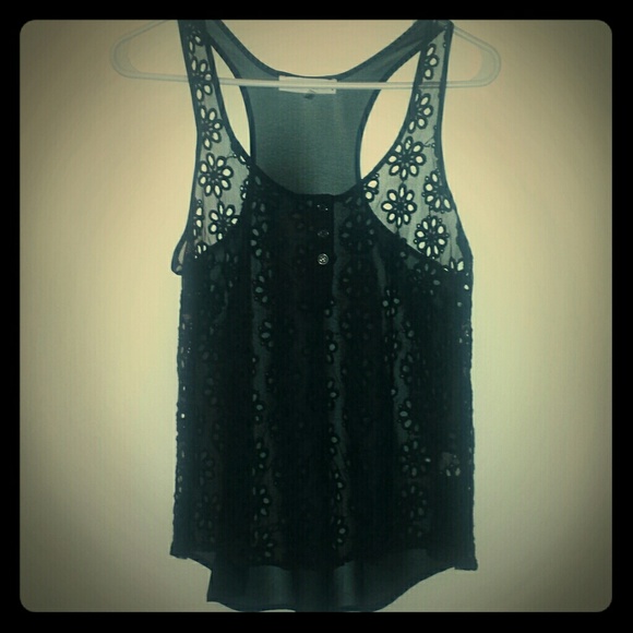 Sheer flower tank