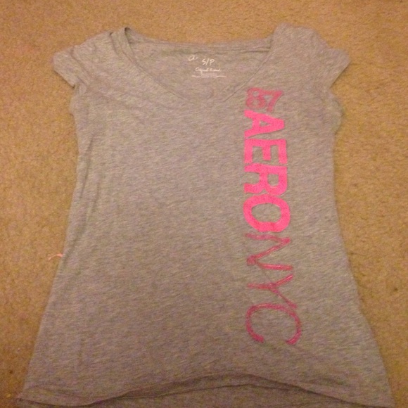Aeropostale shirt sleeves shirt