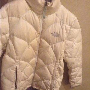 White North Face Coat HOLD FOR ANIKA