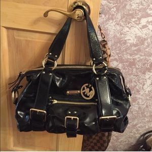 Authentic Michael Kors Patent Leather Bag