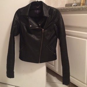 Leather jacket