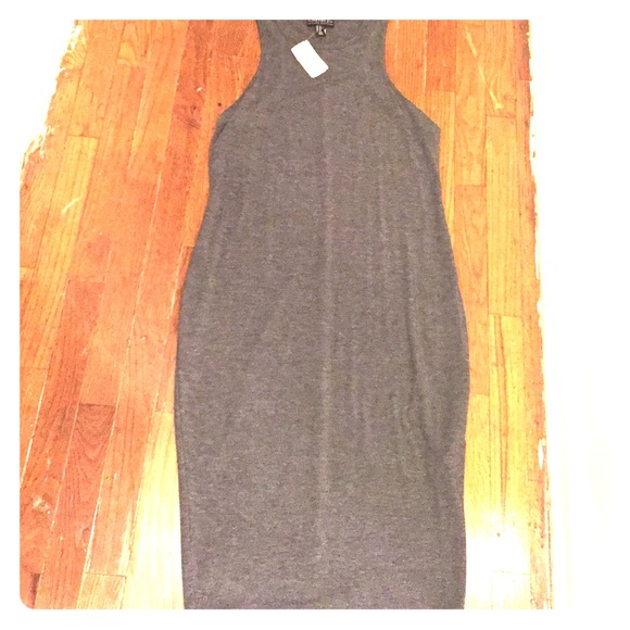 NWT grey tank dress