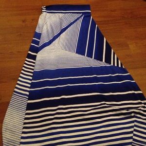 Long blue maxi skirt brand new