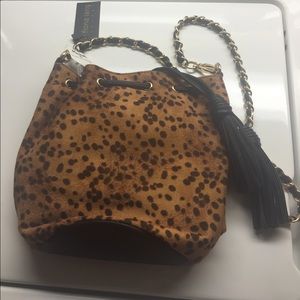 Leopard handbag
