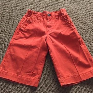 Boys orange shorts