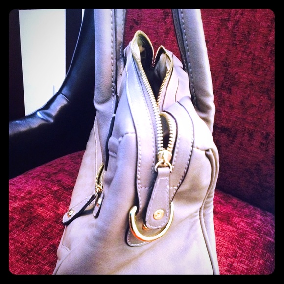 Taupe handbag