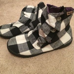 Black and White booties