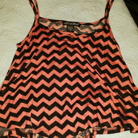 Chevron crop tank