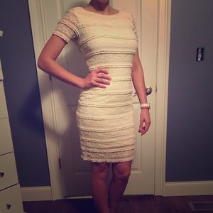 Ivory lace dress!