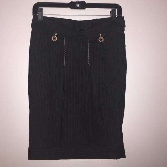 Pen Stripe Chic Pencil Skirt! - Picture 1 of 4