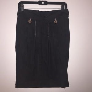 Pen Stripe Chic Pencil Skirt!