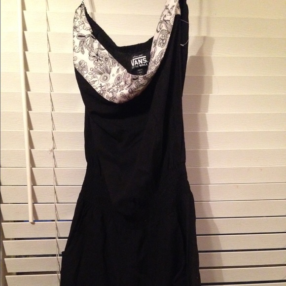 Strapless Vans dress
