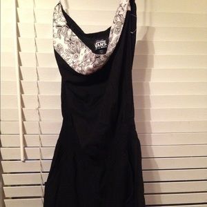Strapless Vans dress