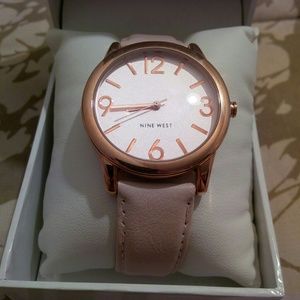 Pink nine west watch