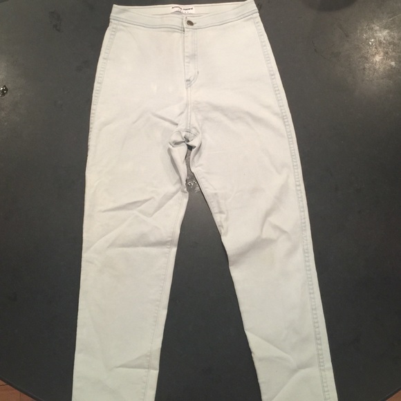 American Apparel High Waisted Jeans Easy Fit