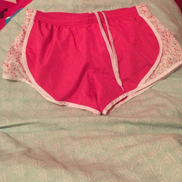 Floral Print Workout Shorts