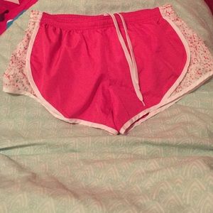 Floral Print Workout Shorts