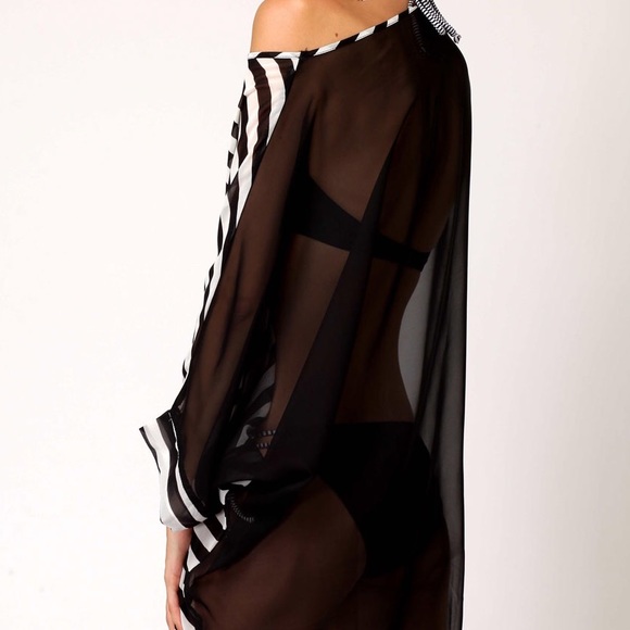 see through back sexy beach cover , beach dress