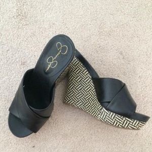 Jessica Simpson wedges