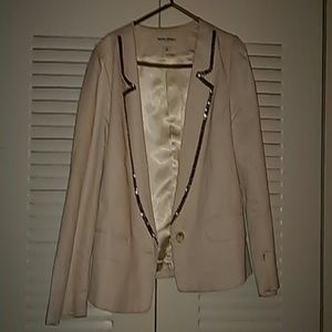 Off White *TRENDY* Cotton Blazer