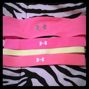 4 under armour head bands