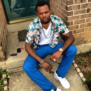 Classic blue trousers very unique