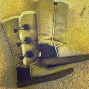 UGG boots. They are very warm and comfortable!