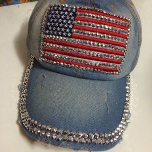 American Flag Cap