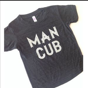 💥5$flash sale💥Kids man cub t-shirt