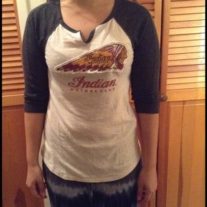 Classic Lucky Brand baseball tee