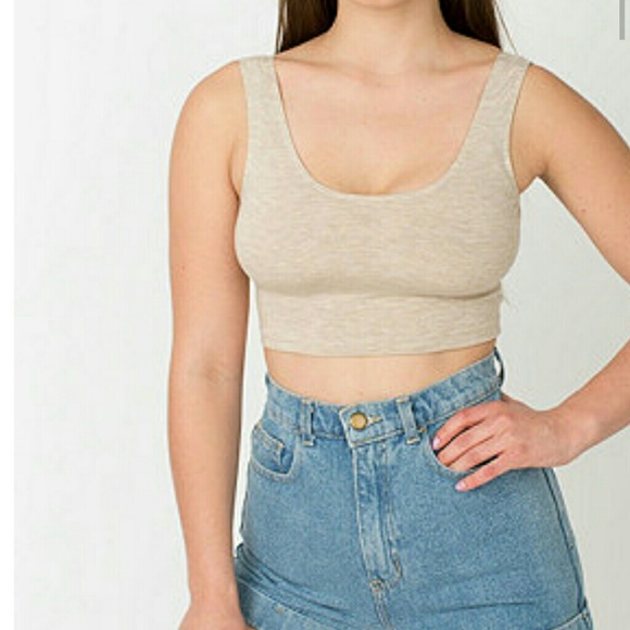American Apparel Crop Tank