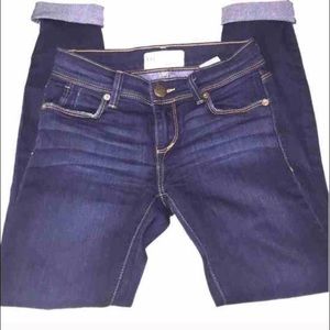 FREE PEOPLE DENIM SKINNY JEANS