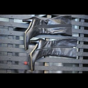 Anne Klein black boots