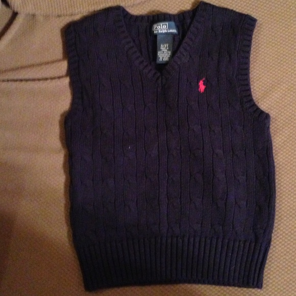 Toddler boys Polo vest. Size 3T
