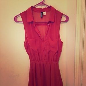 H&M Red &blue 2 dress