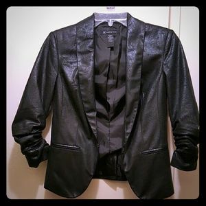 Gorgeous faux suede 3/4 sleeve blazer from INC