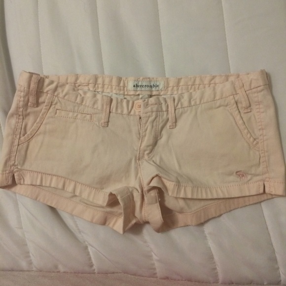 Blush pink shorts