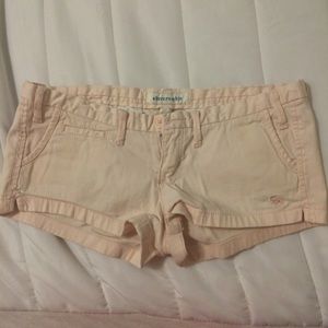 Blush pink shorts