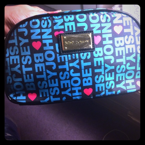 Betsy Johnson cosmetic bag