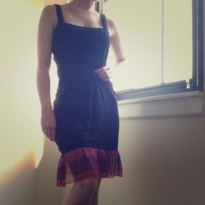 💋 Little Black Silk Dress 💋