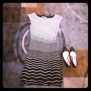 🇺🇸LOFT wave striped dress