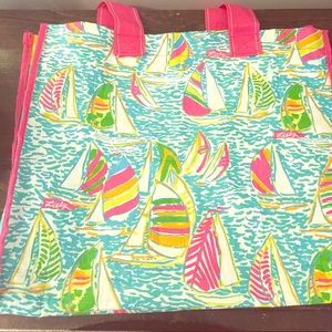 Lilly Pulitzer grocery bag!