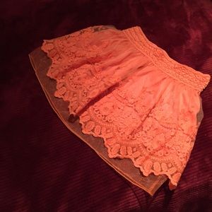 Lace skirt