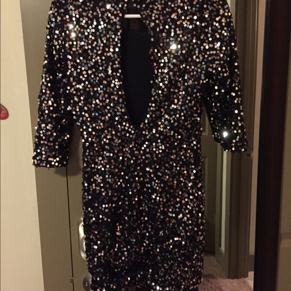 Sequin cocktail dress - Picture 2 of 4